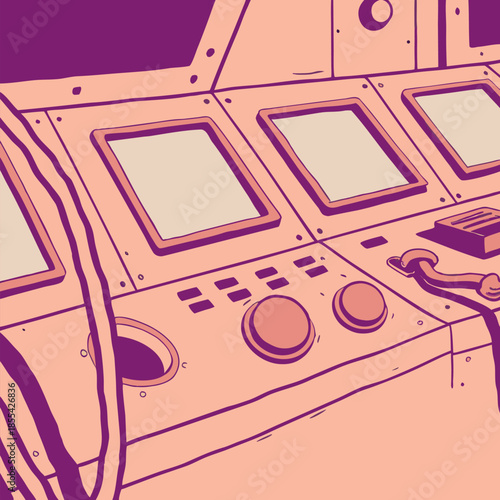 Futuristic Science Laboratory