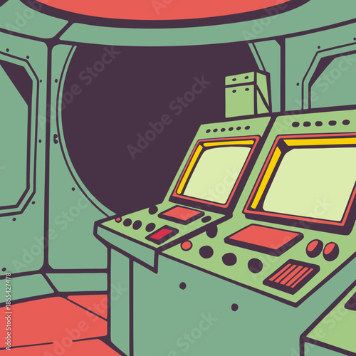 Futuristic Science Laboratory