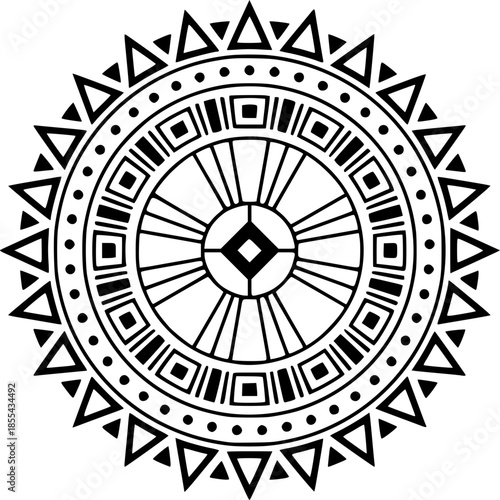 vector illustration of a celtic ornament