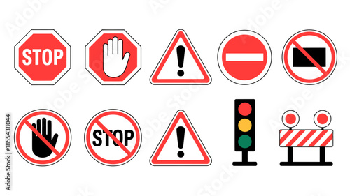 traffic sign warning