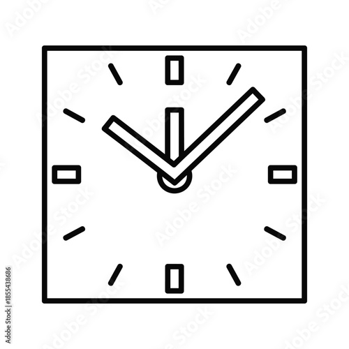 Clock Face Showing Time