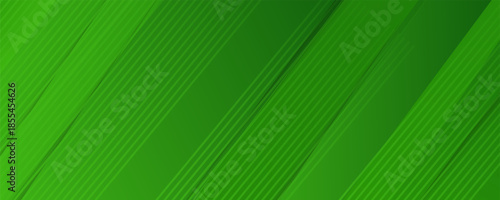 Abstract green sporty background template vector with shiny lines and lights. Green background with strong pattern design.Eps10 vector