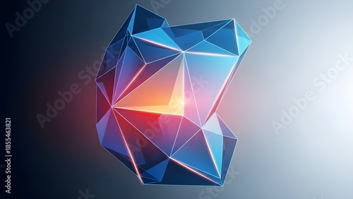 abstract background with triangles