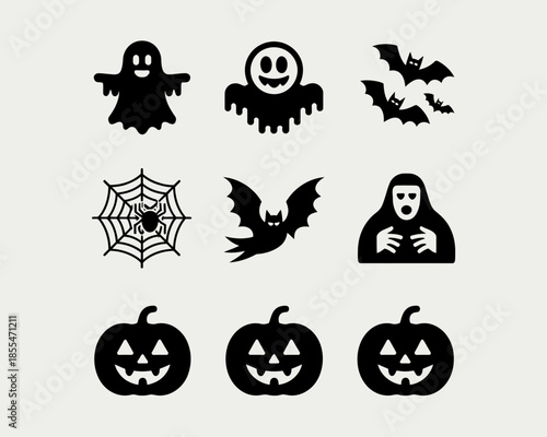 halloween pumpkin set