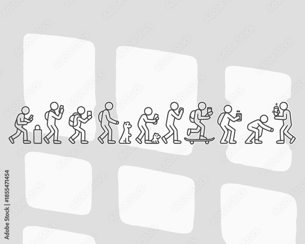 Fototapeta premium business people with speech bubble