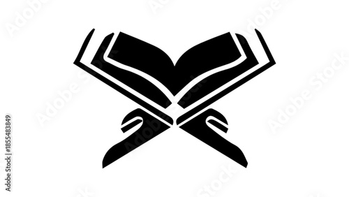 vector illustration of a qur'an