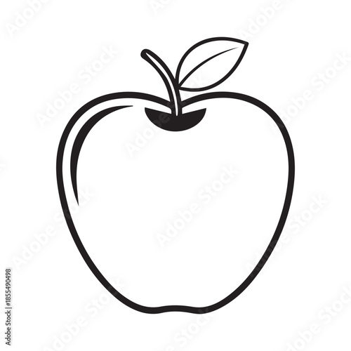  apple vector illustration silhouette vector 