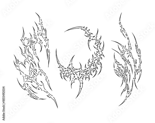 Cybersigilism tattoo design