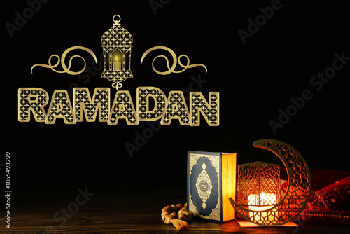 Arabic candle holder with g...