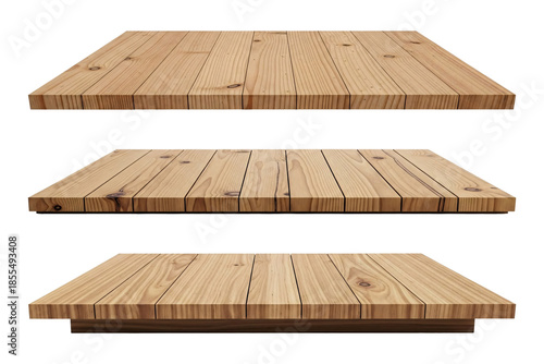 wooden podium without background design decoration