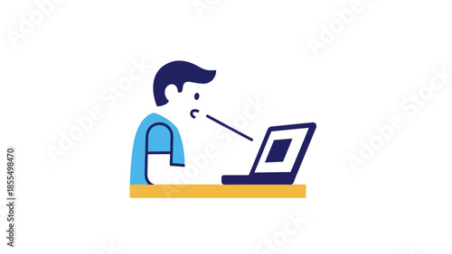 Person working on a laptop computer with a stylus.