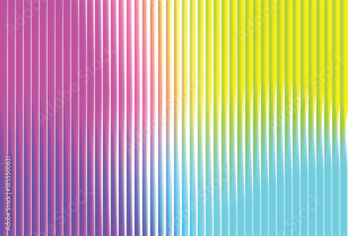 Colorful abstract gradient background with vibrant neon vertical stripes and smooth light transitions.