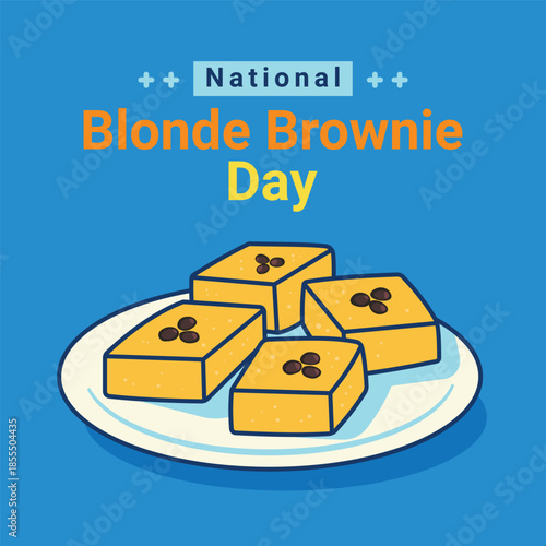 Celebrate Blonde Brownie Baking Day