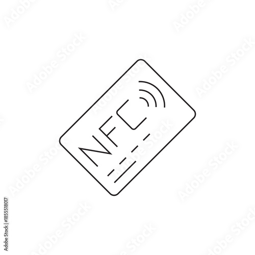 Thin Line NFC Wireless Communication Technology