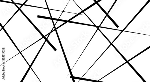 Random chaotic lines abstract geometric patterns of modern design. Random geometric line pattern on a transparent background. 
