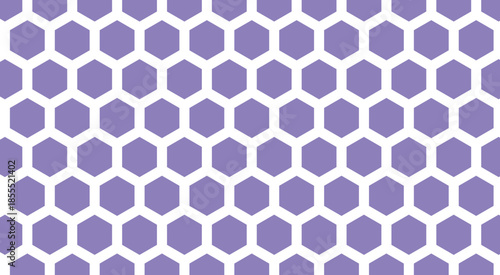 colorful seamless hexagon pattern, minimal geometric grid, Hexagon Vector Background Pattern in greyscale, panoramic format.