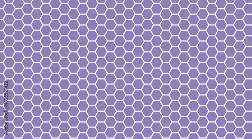 colorful seamless hexagon pattern, minimal geometric grid, modern honeycomb background, vector illustration
