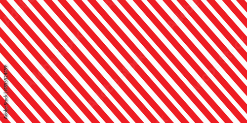 Vertical red and white stripes background. Seamless and repeating pattern.modern vector