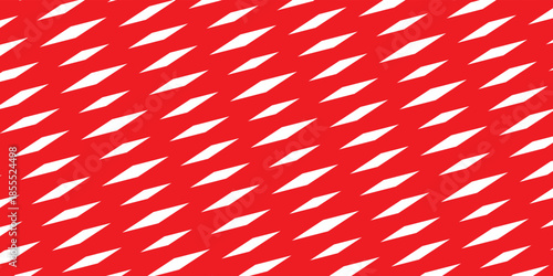 Vertical red and white stripes background. Seamless and repeating pattern.modern vector