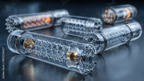 Environmental nanotechnology reactors featuring nanoscale catalyst assemblies, structured micro-reaction conduits, temperature-stabilized housings, and advanced transformation pathways engineered 