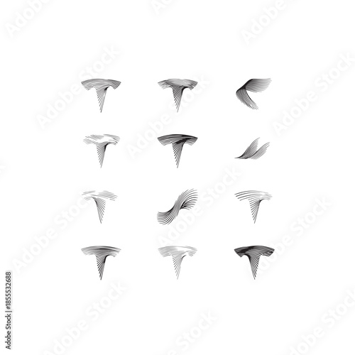 TeslaThread line art futuristic energy inspired visuals