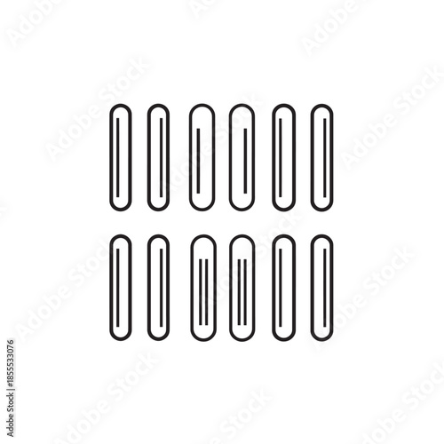 Tongue Depressor Line Art Doctor Office Essential