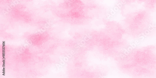 An abstract pink watercolor background features pastel purple grunge textures and vintage paper patterns with aged paint and light cloud illustrations for a retro art wallpaper design