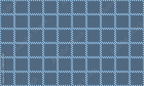 Subtle geometric background featuring a muted blue-gray grid composed of textured, pixelated light blue lines in a repeating pattern