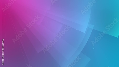 Vibrant Pink and Cyan Gradient Abstract Motion Graphic Loop.