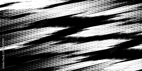 WebVector brush sroke texture. Distressed uneven grunge background. Abstract distressed vector illustration. Overlay over any design to create interesting effect and depth. Black isolated on white.