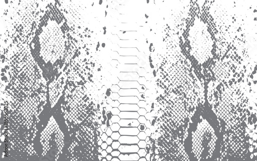 Imitation Snakeskin Texture Featuring Line and Spot Structure with Artsy Faux Leather Surface.