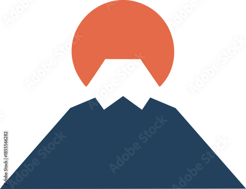 Man with Red Hair Simple Illustration.