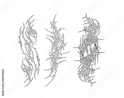 Cybersigilism tattoo design