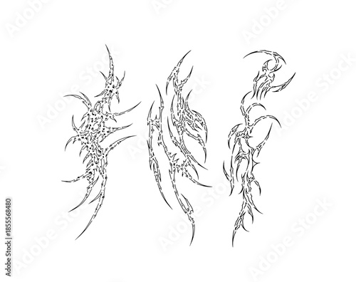 Cybersigilism tattoo design