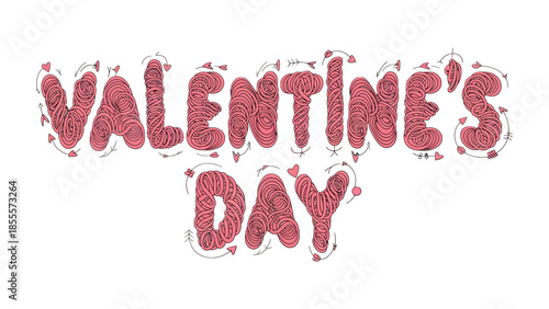 Valentine's Day Greeting: Expressing love and affection with a beautifully designed message, perfect for sharing heartfelt sentiments during the most romantic time of year.