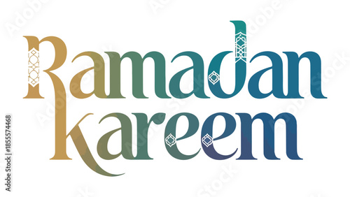 Ramadan Kareem Illustration: Celebrating the spirit of Ramadan Kareem with elegant design and vibrant colors, showcasing the festive essence of this holy month.