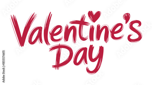 Valentine's Day Calligraphy: A heartfelt handwritten Valentine's Day message, celebrating love and affection with elegant brushstrokes.