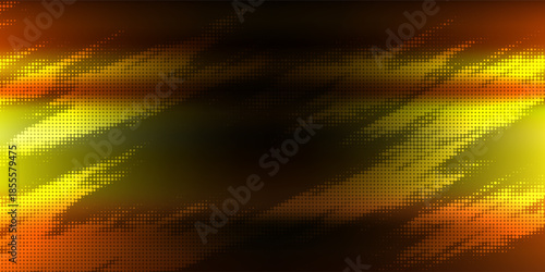 Red frosted ribbed glass texture background. Gradient reflections on a corrugated glass surface. Luxurious glossy surface with a warm gradient glow. Vector Illustration