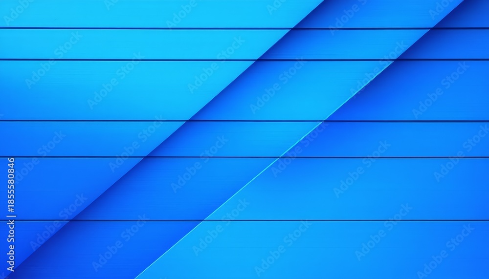 Obraz premium Clean blue abstract geometric glass architecture background featuring futuristic digital technology lines and 3d texture for a modern business office wallpaper design