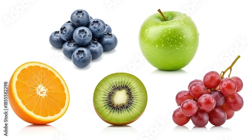 Fresh Fruits Still Life Composition - High Resolution