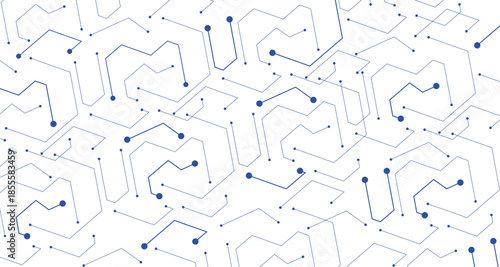 seamless pattern with blue lines