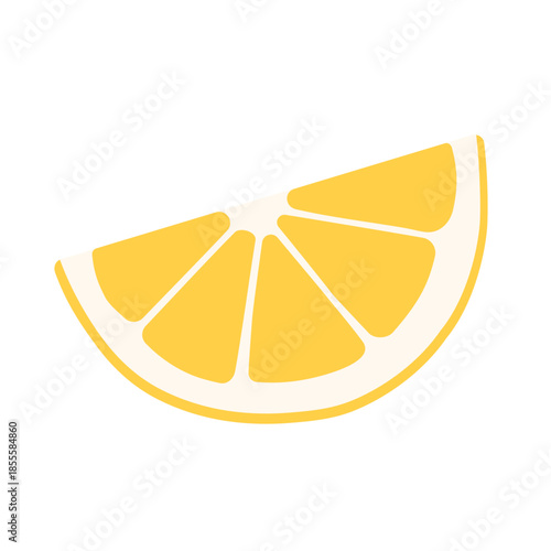 Lemon Slice Illustration