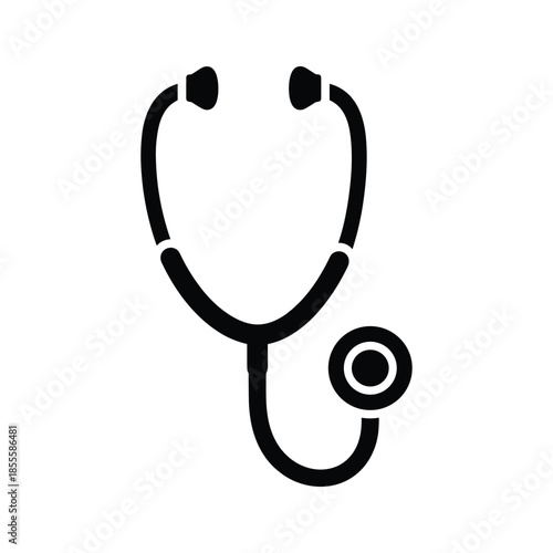 Medical stethoscope icon Vector