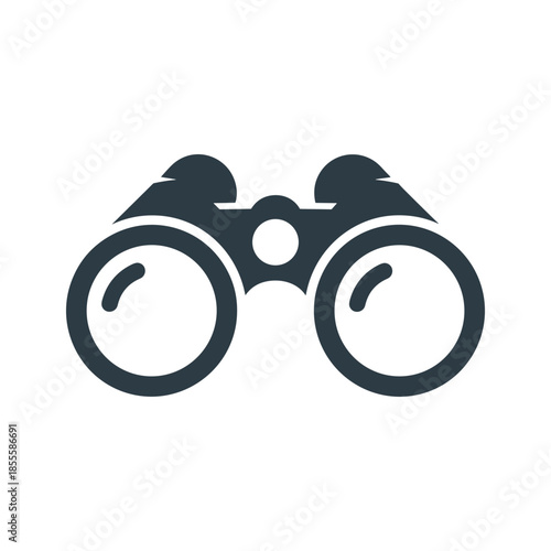 Binoculars icon Vector