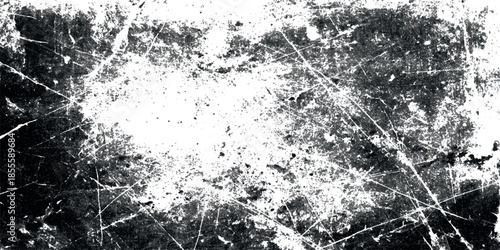 Abstract black and white grunge texture showcasing distressed surfaces cracked patterns and a dynamic chaotic visual energy