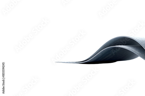 Professional abstract concept of flowing documents, data streams, or information waves on a dark backdrop