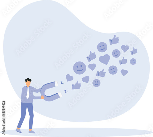 Pursuit of happiness, finding true life success, positive thinking and idea, feeling bless and passion concept
