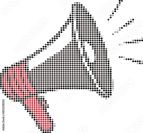 Simple Megaphone Illustration