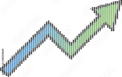 Simple Growth Arrow Design