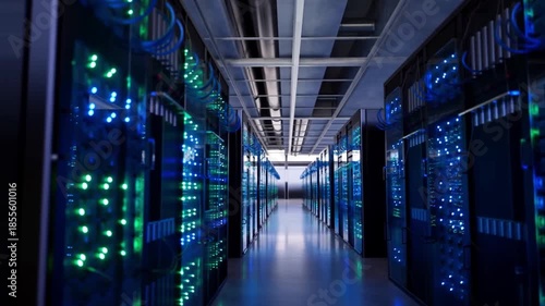 AI Data Center Interior
